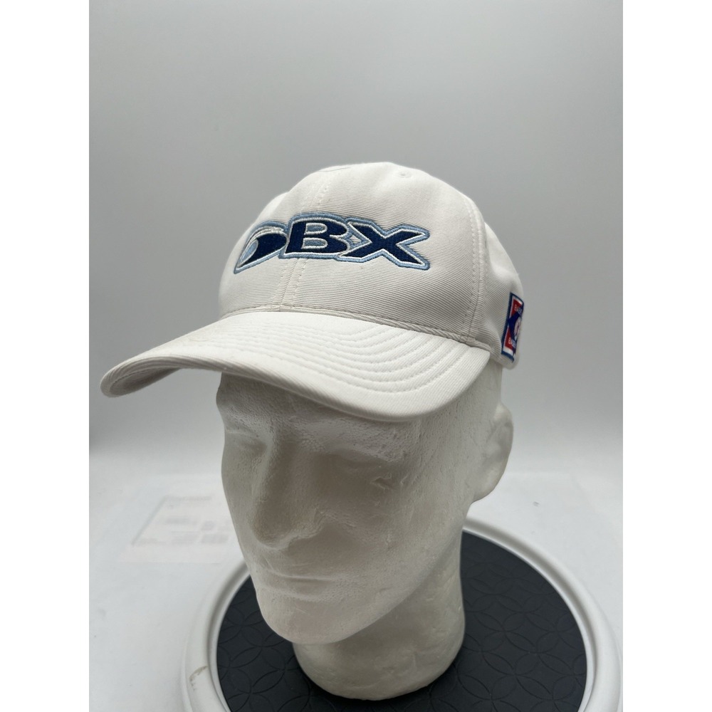 OBX Babe Ruth Baseball Hat Pacific Headwear 290M Adjustable White Cap